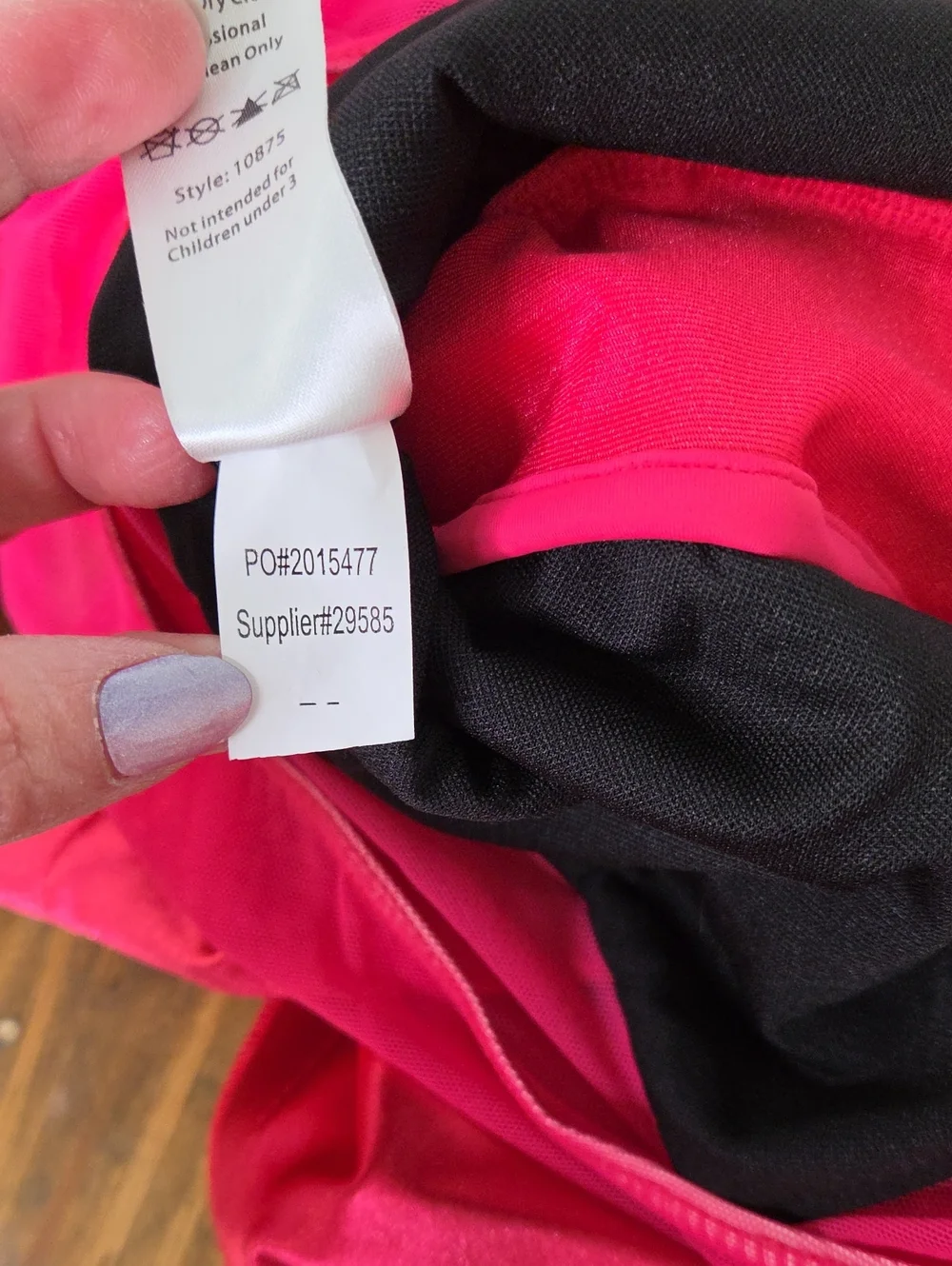 Weissman. Hot Pink and Purple Sequin Dance Costume. Size XLC. Like New